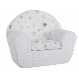 Sillon azul y estrellas gris con cojin Precio: 33.0088. SKU: S2427852