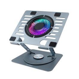 Coolbox 1VRGB Soporte Base Refrigeración Portátil Coolair Ajustable 360º RGB hasta 17" con Ventilador Regulable y Doble USB Precio: 30.68999956. SKU: B18P2T8Z7M