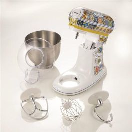 Ariete 1588 POSITANO Robot de Cocina con Bol de Acero Inoxidable para Mezclar y Amasar