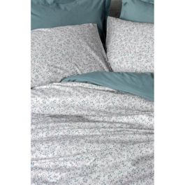 Juego de Cama Menta 100% Algodón, Funda Nórdica 220x240 cm y 2 Fundas Almohada 60x60 cm - ASI8684283035656