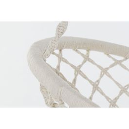 DKD Home Decor Silla Colgante para Terraza y Jardín, Crudo, 63 x 120 x 80 cm