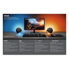 Logitech Altavoz Gaming G560 Bluetooth 240W RGB LIGHTSYNC DTS:X Ultra 980-001301