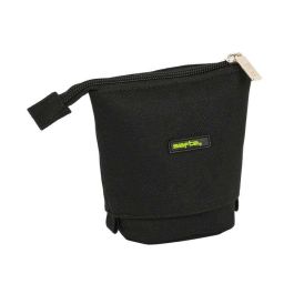Estuche Cubilete Safta Surf Negro (8 x 19 x 6 cm)