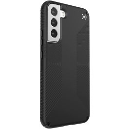 Speck Presidio2 Grip Samsung Galaxy S22+ Case, Black/Black/White Speck Presidio2 Grip Samsung Galaxy S22+ Case, Black/Black/White