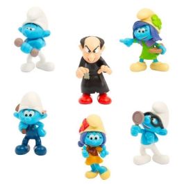 Figuras - GIOCHI PREZIOSI - Los Pitufos - Caja de 6 figuras de 5 cm incluido 1 exclusivo Azrael - a partir de 3 años - PUF14 Figuras - GIOCHI PREZIOSI - Los Pitufos - Caja de 6 figuras de 5 cm incluido 1 exclusivo Azrael - a partir de 3 años - PUF14