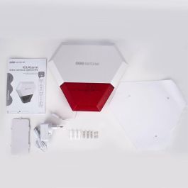 SCS Sentinel Sirena exterior cableada adicional KitAlarm SCS3701085205768 - Alcance 80m - Alerta sonora y luminosa