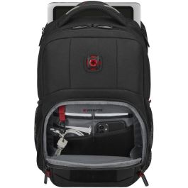 Wenger PlayerMode Mochila Gaming para Portátil 15.6" 20L Negro con Compartimento para Tablet y Puerto USB