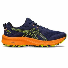 Zapatillas de Running para Adultos Asics Trabuco Terra 2 Montaña Hombre Azul marino