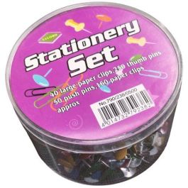 Set Valoro Caja Surtida 500 Pzs. Clip Color, Push Pin Y Chincheta Precio: 2.9912652. SKU: B1CXGRM3MA