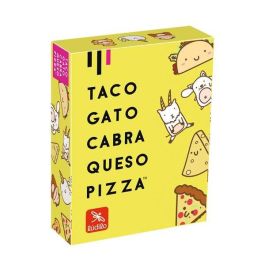 Juego taco, gato, cabra, queso, pizza. contiene 64 cartas. Precio: 13.59000005. SKU: B14QLGYKYW