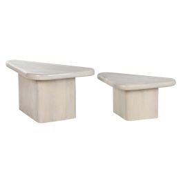 Mesa Centro Moderno DKD Home Decor 51 x 47 x 98 cm Set de 2 Mesa Centro Moderno DKD Home Decor 51 x 47 x 98 cm Set de 2
