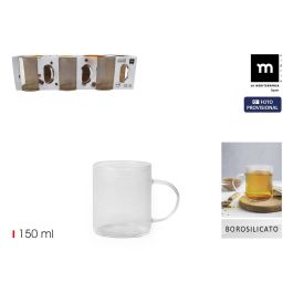 La Mediterranea Set 3 Tazas Boro Líneas 150ml (d:6cm h:7cm) Precio: 66.7315. SKU: B1838K3GCC