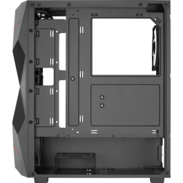 Aerocool AER4711099476787 Caja Torre Media ATX Negra Volcan G v1 Sin Fuente de Alimentacion