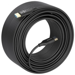 AISENS - CABLE HDMI V2.0 AOC PREMIUM ALTA VELOCIDAD / HEC 4K@60HZ 18GBPS, A/M-A/M, NEGRO, 15M