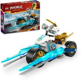 LEGO 71816 NINJAGO Moto de Hielo de Zane - Juguete de Construcción con Minifigura, Espadas Doradas y Cuchillas Desplegables para Niños +7 Años