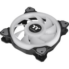 Thermaltake Riing Quad 12 RGB Radiator Fan TT Premium Edition Negro 120mm 3 Pack 500-1500 RPM