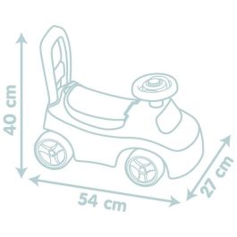 Little Smoby - Portacoches - Caja debajo del sillín + asiento - Bocina - A partir de 10 años - Fabricado en Francia Little Smoby - Portacoches - Caja debajo del sillín + asiento - Bocina - A partir de 10 años - Fabricado en Francia