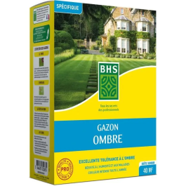 BHS Césped BHS3366670001073 Césped de Sombra 1kg | 40m² | Resistente a Poca Luz y Zonas Sombreadas Precio: 35.50000003. SKU: B16GMLFGCK