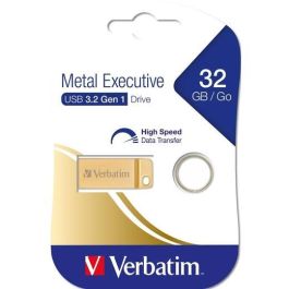 Verbatim Pendrive Metal Executive 32GB USB 3.2 Gen 1 con Ranura para Colgar y Llavero Metálico Precio: 9.89000034. SKU: S8419757
