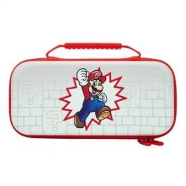 Power A 1526469-01 Estuche Protector Compacto para Nintendo Switch OLED, Switch y Switch Lite, con Almacenamiento para Tarjetas y Bolsillo de Rejilla
