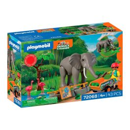 PLAYMOBIL Set de Zoo Elefante con Cuidadora y Flamencos, Figuras para Juego de Rol, Ref. 72068 Precio: 34.9932. SKU: B19B5DQ9HJ