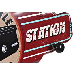 DKD Home Decor Perchero de Pared Vintage de Metal, Colores Negro y Rojo, 60 cm Ancho x 28 cm Alto x 4 cm Profundo (Pack de 4 Unidades) DKD Home Decor Perchero de Pared Vintage de Metal, Colores Negro y Rojo, 60 cm Ancho x 28 cm Alto x 4 cm Profundo (Pack de 4 Unidades)