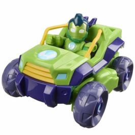 Hasbro HASG14755P0 - Marvel Iron Man & Friends Armadura y Vehículo Mecha 2 en 1 de Iron Hulk, Juguete a partir de 4 años