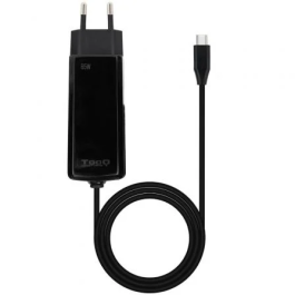 TOOQ Cargador portatil gan USB-C pd 65W, cubico negro Precio: 18.69000001. SKU: B14326H2F3