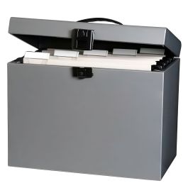 Caja de Archivo Oxford Class n Go Gris A4 29,5 x 37 x 22 cm (3 Unidades)