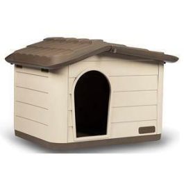 KERBL Casa de exterior para gatos - 60 x 51 x 41 cm - Moca y marrón - Plástico Precio: 50.99000016. SKU: B14YN5MSXG