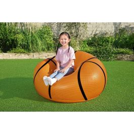 Bestway Sillon Hinchable Gigante Baloncesto 114x112x66 cm +6 Años Interior y Jardin 75103