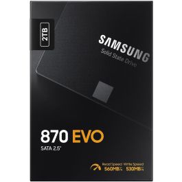 Samsung 870 EVO MZ-77E2T0B Disco Duro Interno SSD 2TB SATA III 2.5"
