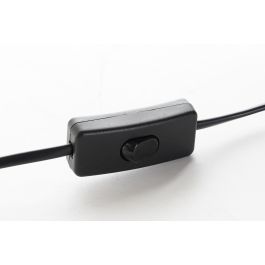 DKD Home Decor Lámpara Sobremesa Chic Blanca Beige Dorado con Pájaros 25x42x25 cm Gres Algodón E27 40W Pack 4 Unidades