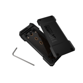 ASUS Carcasa SSD TUF Gaming AT1 ESD-T1A/BLK/G/AS, M.2/PCIe/SATA, 10 Gbit/s, Negro