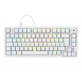 SHARKOON Skiller SGK25 Teclado Gaming Blanco DE