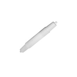 Edm Portarrollos para baño de PVC blanco 16 cm