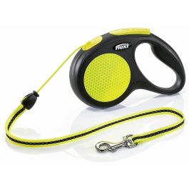 Correa para Perro Trixie flexi New NEON Amarillo Reflectante 5 m