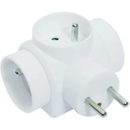 Gao Triplite GAO4004282473244 3x16A Blanco, compatible con NF Precio: 16.78999993. SKU: B1HFM65NF2