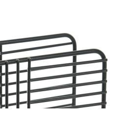Servilletero Loft DKD Home Decor Negro 6.5 x 11.5 x 15.5 cm Servilletero Loft DKD Home Decor Negro 6.5 x 11.5 x 15.5 cm