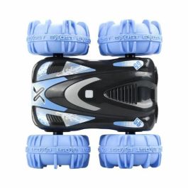 Exost 360 Aquacross: Coche Anfibio Teledirigido Todo Terreno con Batería USB Recargable, para Interior/Exterior, +5 Años