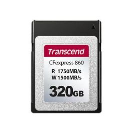 Transcend CFexpress 860 Tarjeta de Memoria 320GB, CFexpress, 1750 MB/s Lectura, 1500 MB/s Escritura Precio: 1281.58999969. SKU: B1BPGC8HQL