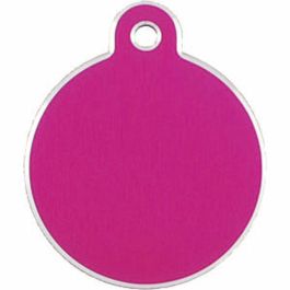 Placa identificativa para collar Imarc Circle Rosa