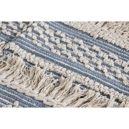 Alfombra Boho DKD Home Decor Azul Blanco 160 x 2 x 230 cm