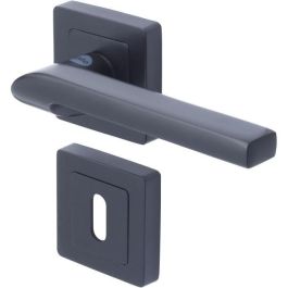 YALE YPP7-S-PC Tirador puerta cuadrado 7 negro Modelo Sienna con llave de paso Precio: 42.89000001. SKU: B1CHHGZ39X