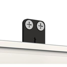 B-Tech Soporte de Montaje en Riel System X - Placa de 5 mm, Negro