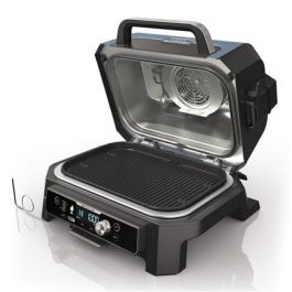 Ninja OG901EU Barbacoa Eléctrica de Exterior con Ahumador y Freidora de Aire ProConnect XL