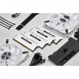 Corsair CMH16GX4M2D3600C18W Memoria RAM DDR4 Vengeance RGB PRO 16GB (2x8GB) 3600MHz CL18 Blanco Corsair CMH16GX4M2D3600C18W Memoria RAM DDR4 Vengeance RGB PRO 16GB (2x8GB) 3600MHz CL18 Blanco