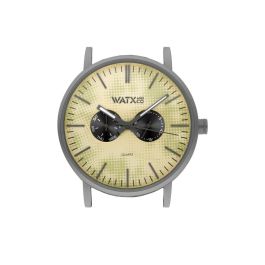 Reloj Unisex Watx & Colors WXCA2724 Amarillo Gris (Ø 44 mm) Precio: 14.88999985. SKU: B1E47SHMXX