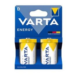 Varta Pila Alcalina Energy D, 1.5V, Blister 2 Unidades, Modelo LR-20/D Precio: 3.69000027. SKU: B14JCG78EY