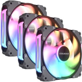 Cougar Ventilador de Caja Apolar 120 ARGB, Reverse Blade, Negro, 120mm, Módulo Ventilador para PC, Pack 3 Precio: 93.94999988. SKU: B1CQYYL4A4